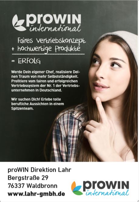 die Chance proWIN Waldbronn