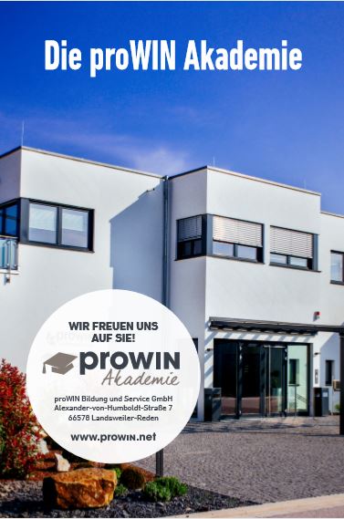 proWIN Akademie LIVE in Landsweiler Patentermin Lahr